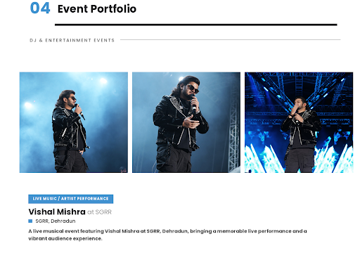 Vishal Mishra Live